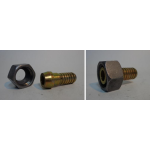 Female with thread and conical tail for hose with linen HN081014